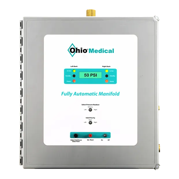 Manifold automático para gases clínicos AmcareMed